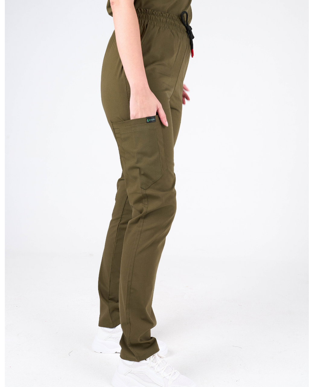 Cabrio Modern Classic Haki Cerrahi Üniforma Takım