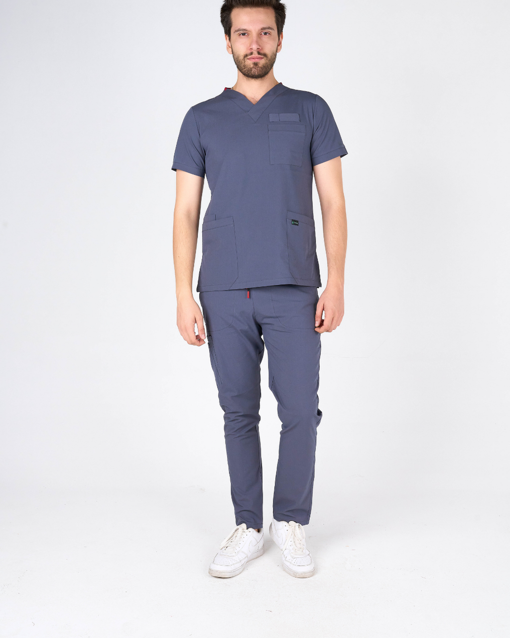 Cabrio Modern Classic Füme Cerrahi Üniforma Takım