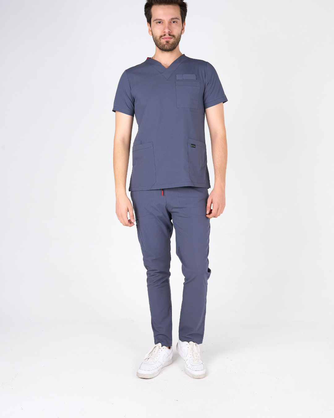 Cabrio Modern Classic Füme Cerrahi Üniforma Takım