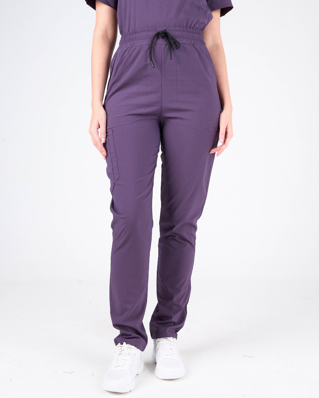 Cabrio Modern Classic Koyu Mor Cerrahi Üniforma Takım