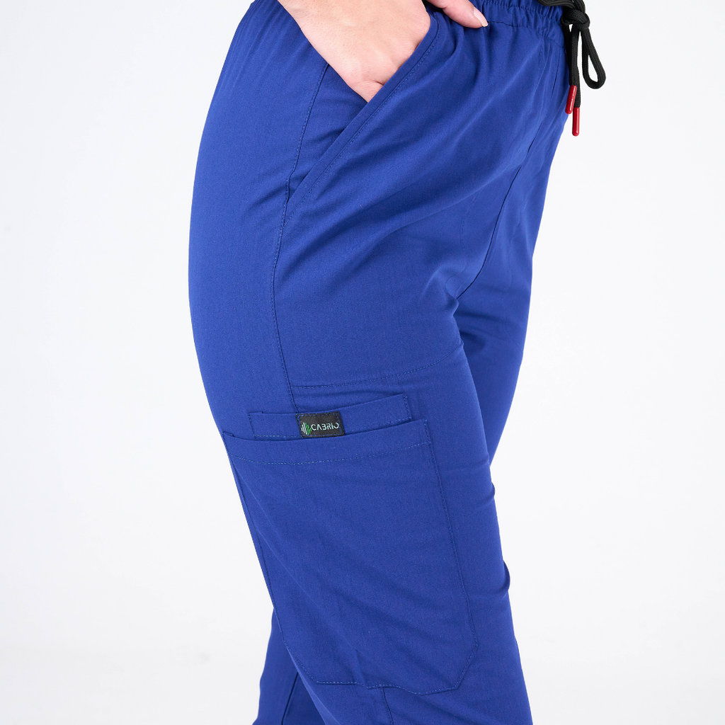 Label Haki Doktor Hemşire Medikal Cerrahi Takım Üniforma Scrubs -Lüx Likralı