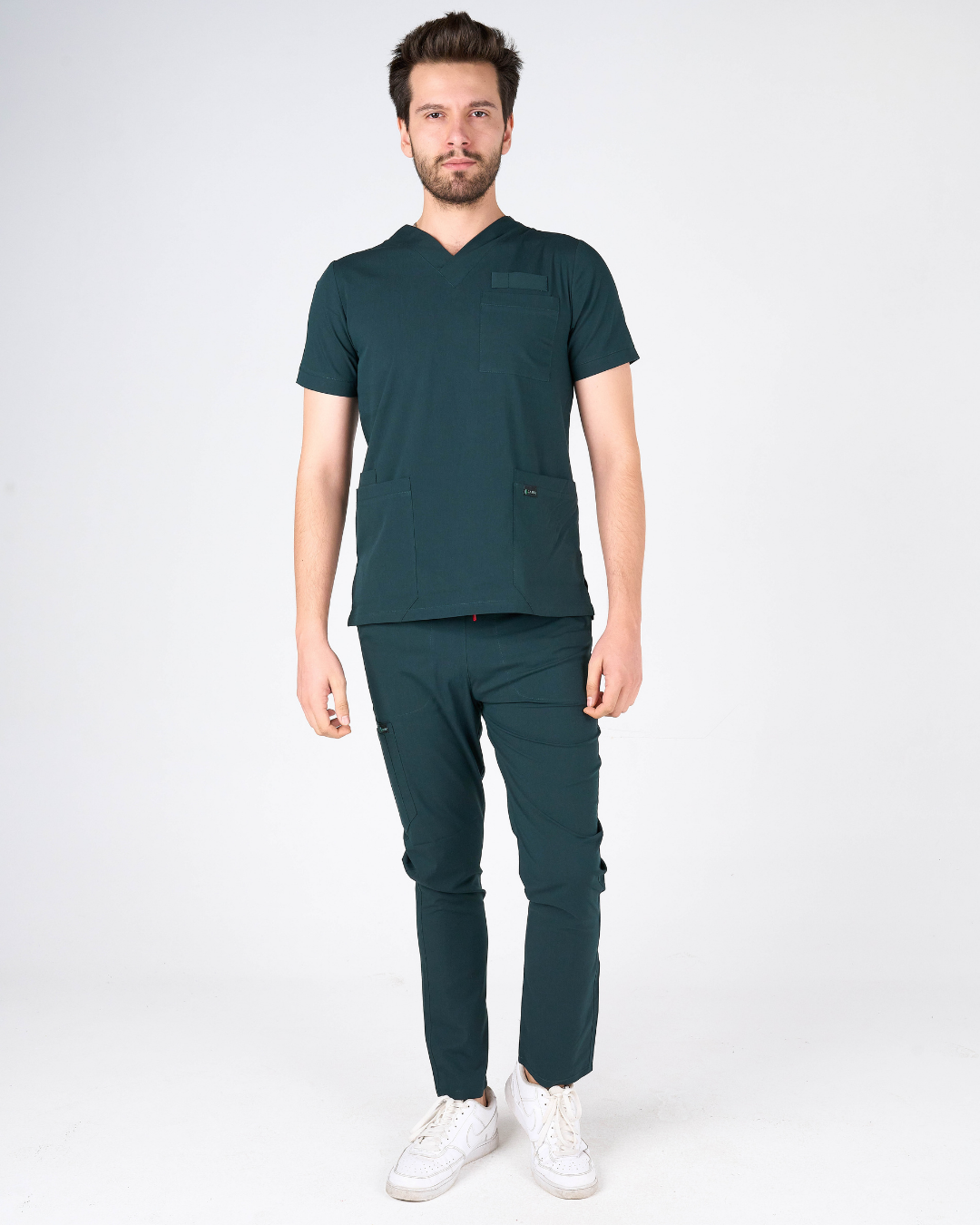 Cabrio Modern Classic Ördek Yeşili Cerrahi Üniforma Takım