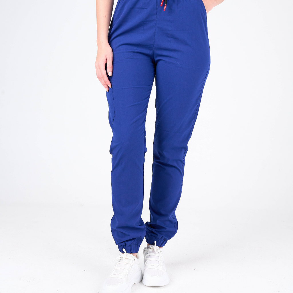 Label Haki Doktor Hemşire Medikal Cerrahi Takım Üniforma Scrubs -Lüx Likralı