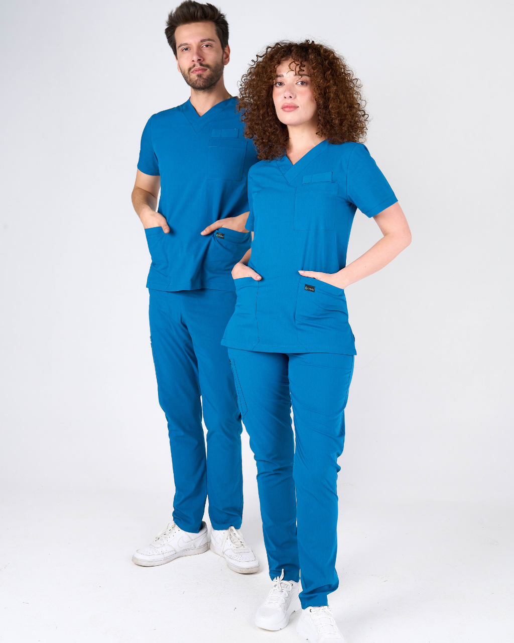 Cabrio Modern Classic Petrol Cerrahi Üniforma Takım