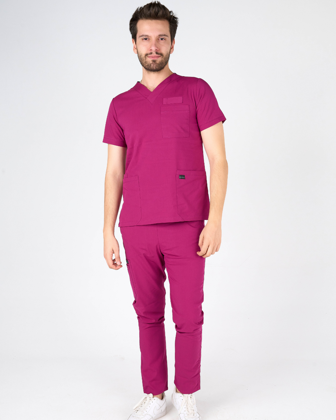 Cabrio Modern Classic Vişne Cerrahi Üniforma Takım